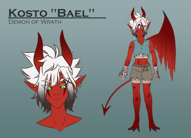 Left: Refined Style + Bust + Flat Color; Right: Refined Style + Full-body + Flat Color